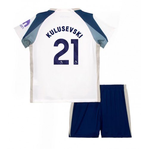 Tottenham Hotspur Dejan Kulusevski #21 Replik Heimtrikot Kinder 2025-26 Kurzarm (+ Kurze Hosen)